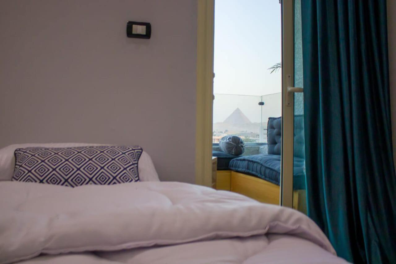 קהיר King Tout Hotel Pyramids View מראה חיצוני תמונה